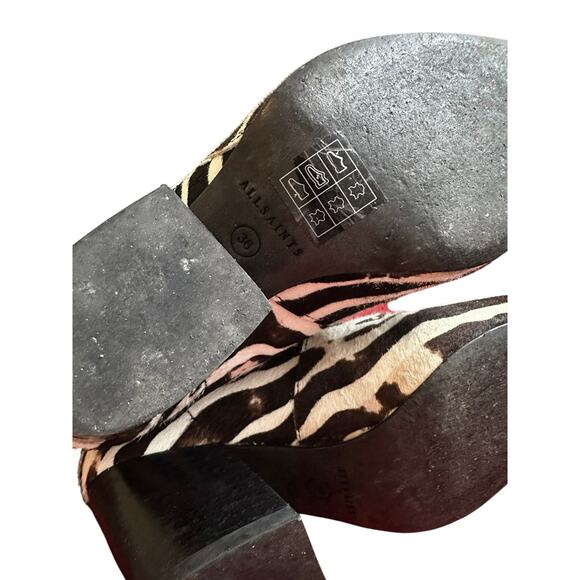 ALLSAINTS Aster Zebra Boot - Picture 9 of 10